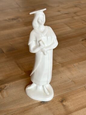 Royal Doulton White Ceramic Graduate Figurine